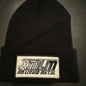 XTM Liquid Metal Black Beanie